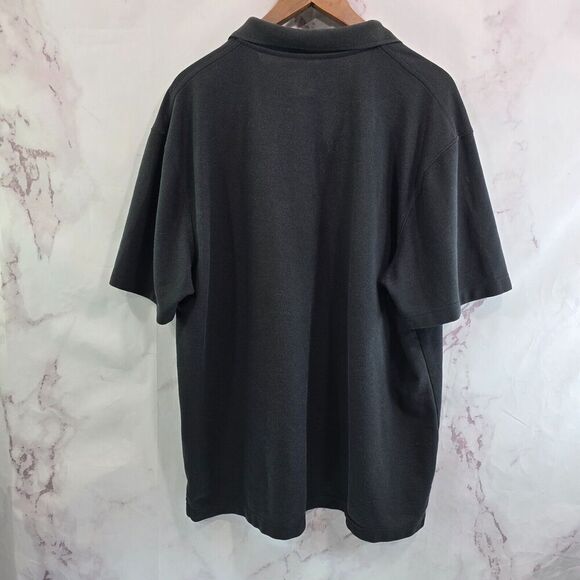 Carhartt Shirt Mens XL Black Polo Original Fit Cotton Button Short Sleeve - Picture 5 of 10